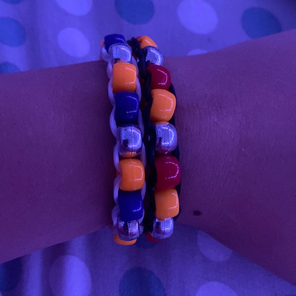 2 hand made bracelets